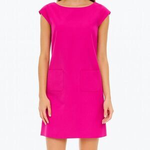 Kate Spade New York Women Pink Back Zip Dress